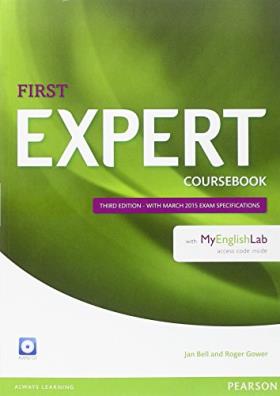 Expert first coursebook + cd audio